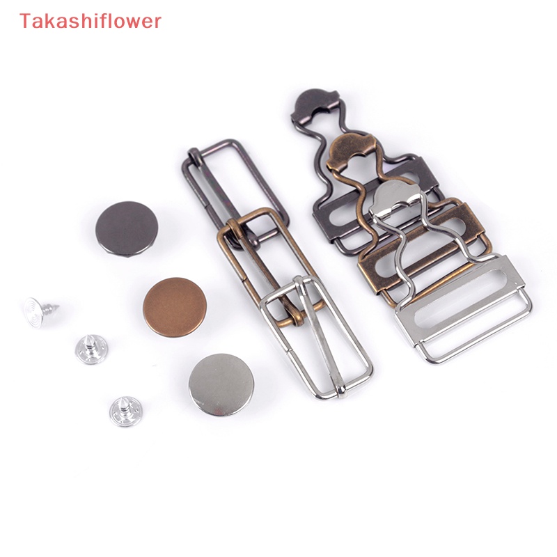 1 Bộ Quần Yếm denim Có Nút Kim Loại Thời Trang Cá Tính