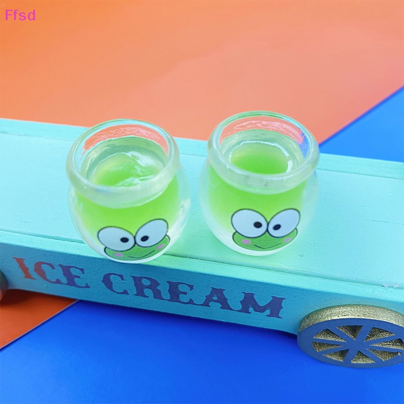 SANRIO {Ffsd} Bộ 2 Chậu Mật Ong Mini Thủ Công Ba Chiều Bằng Nhựa Resin Sáng Tạo Tự Làm