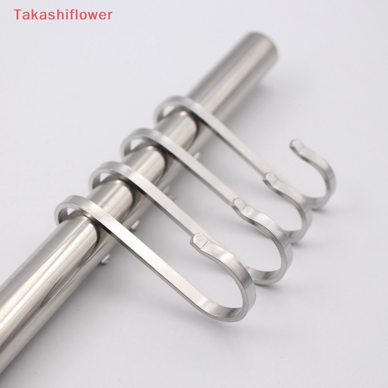 Set 2 Móc Treo Đồ Hình Chữ S Đa Năng Tiện Dụng Cho Phòng Tắm / Nhà Bếp