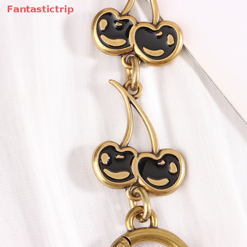 [Fantastictrip] Dây Xích Nối Dài Túi Xách Đeo Vai / Đeo Chéo Hình Quả Cherry Mới