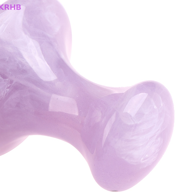 Dụng Cụ Mát Xa Chăm Sóc Da Mặt Bằng Nhựa Resin Tự Nhiên Hình Nấm