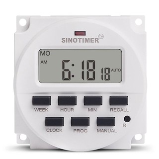 SINOTIMER TM618N-2 220V Programmable Timer Switch with Countdown Time Function