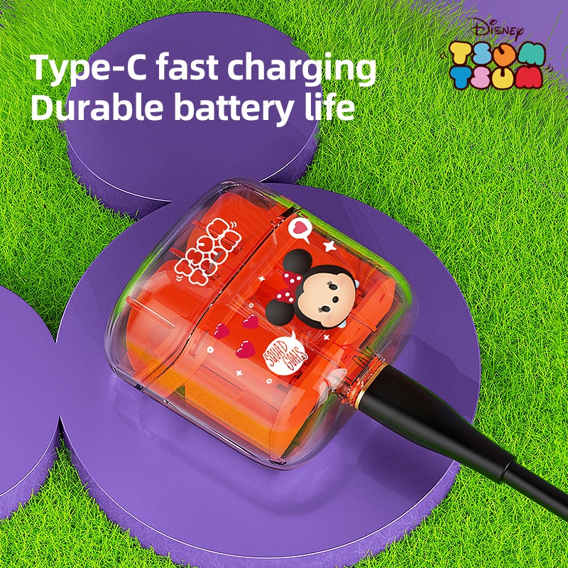Tai Nghe Bluetooth 5.3 DB1 Âm Thanh HIFI Stereo Chống Nước Khử Ồn Disney
