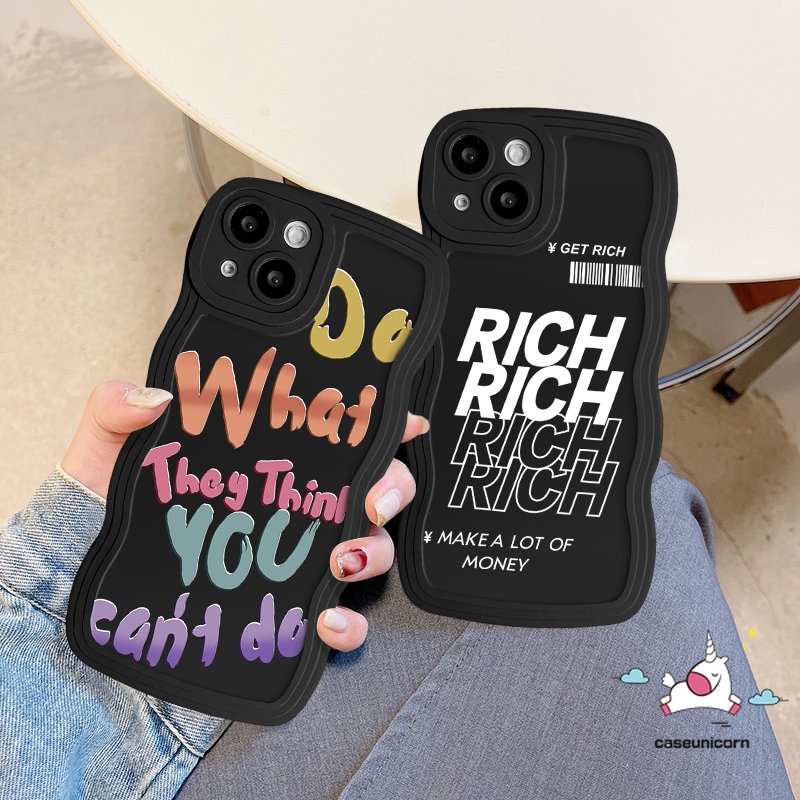 Ốp Điện Thoại Mềm Họa Tiết Chữ Vui Nhộn Cho iPhone 8 6 14 6s 7 Plus 11 14 12 13 Pro Max XR X XS Max SE 2020