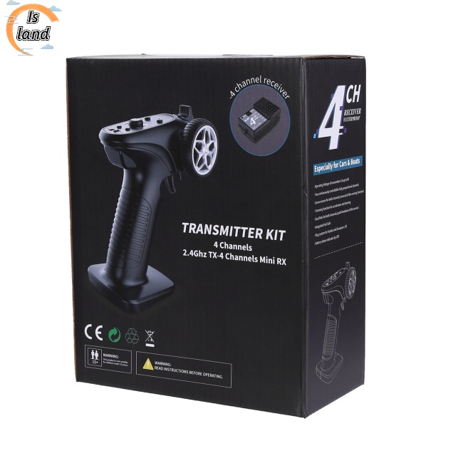 Thiết Bị Truyền Nhận Tín Hiệu Radio Tx4 2.4ghz 4ch Cho Xe Hơi / Tàu Thuyền Điều Khiển Từ Xa Pk Tg3 Fs-gt3b