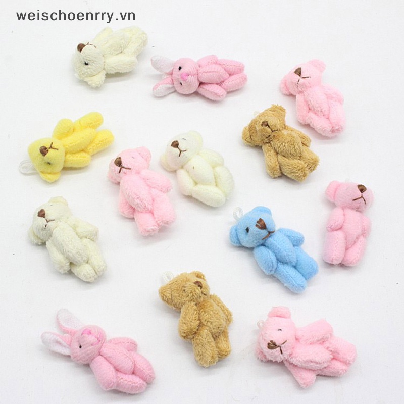 1 Gấu Bông Mini Dễ Thương Mềm Mại Tiện Dụng