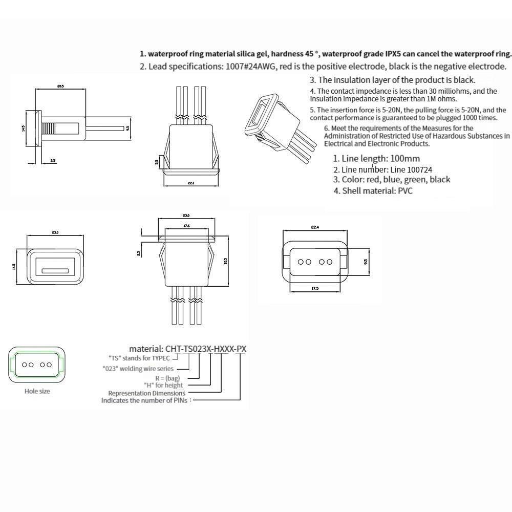 Bộ 5 Cổng Sạc USB 2.0 Chất Lượng Cao