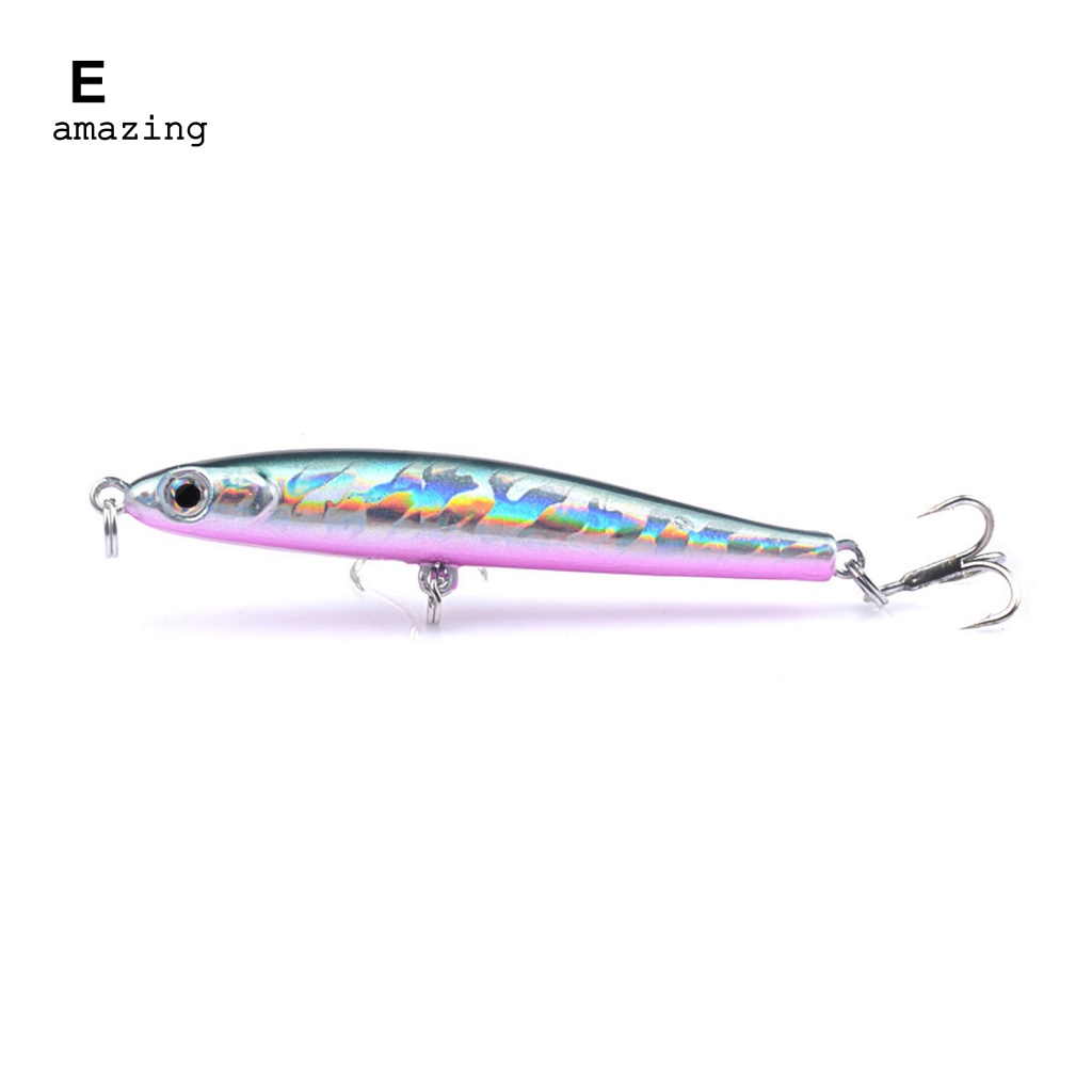 Mồi Câu Cá Giả 3D Bằng Nhựa Cứng 8.2CM / 9.5G Màu Sắc Tươi Sáng Có Thể Tái Sử Dụng