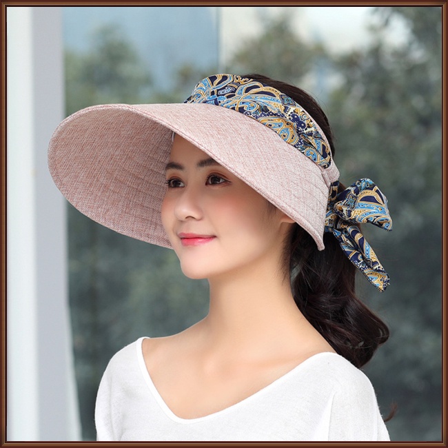 Mũ Rộng Vành Chống Tia Uv Có Thể Gập Lại Bảo Vệ Cho Nữ
