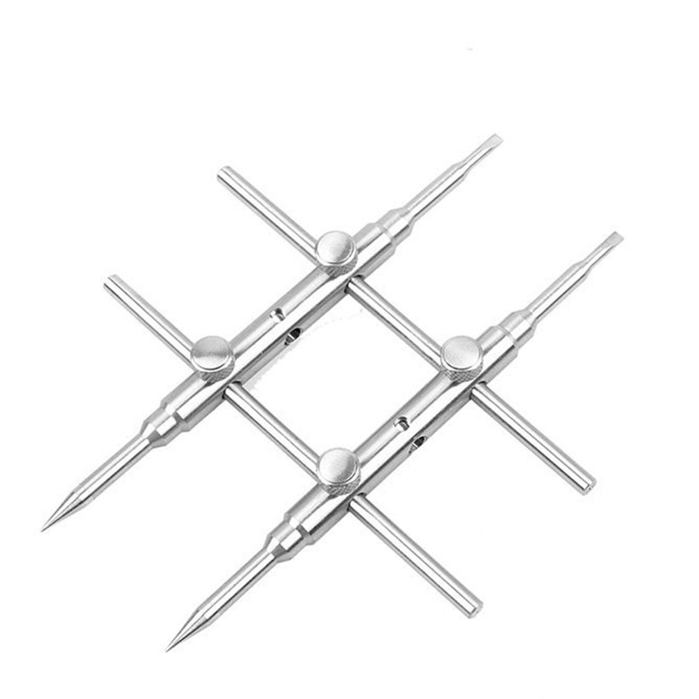 Stainless Steel Camera Lens Repair Spanner Wrench Opening Tool Set Disassemble The Range From 25Mm To 130Mm [Q/2]