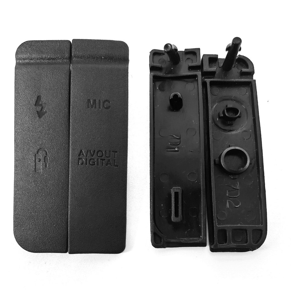 1Pc Usb Rubber Lid Door Dust-Proof Cover Usb/Hdmi-Compatible Dc In/Video Out Bottom For Canon 7D Camera [Q/8]