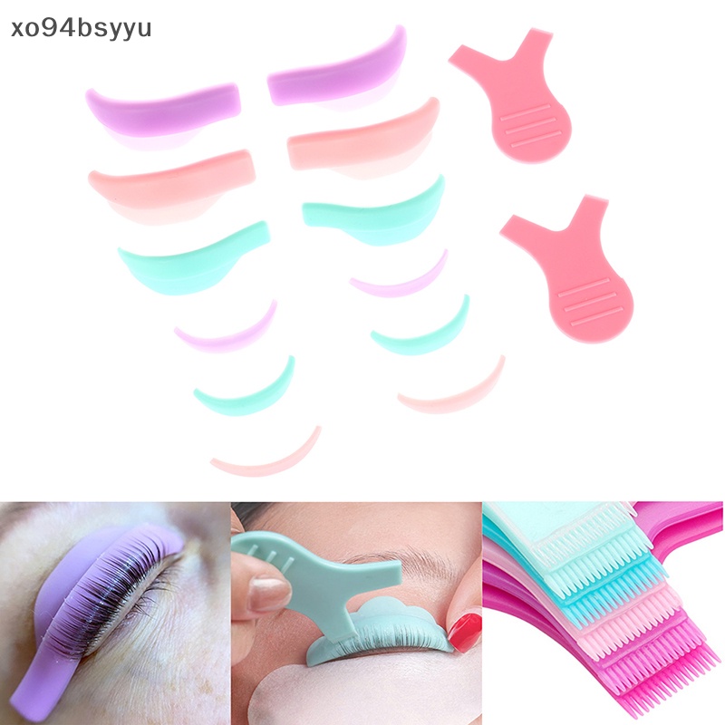Set 7 Cặp Đệm Silicone Xo94Bsyu Hỗ Trợ Uốn Mi Tiện Lợi