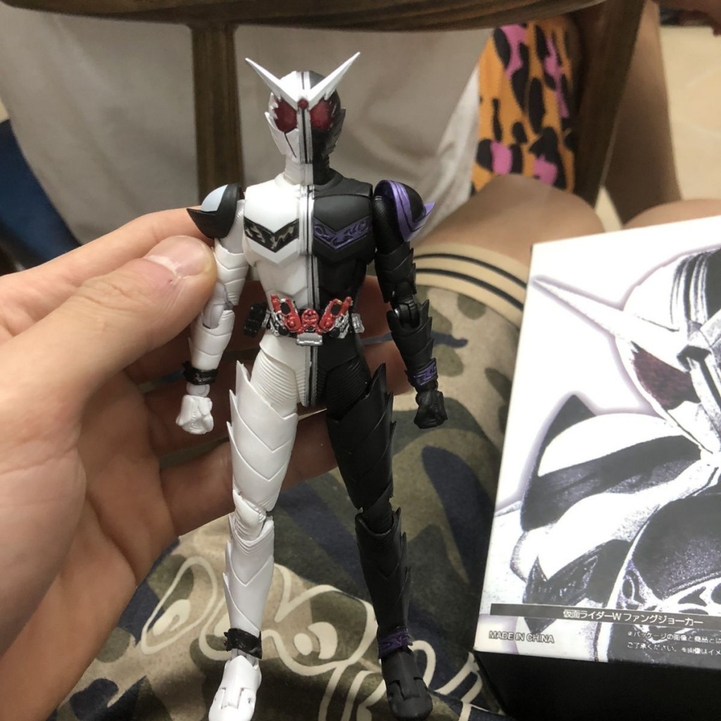 Hàng Có Sẵn WD Soul Đồ Chơi Chạm Khắc Xương Thật FJ Fangj Joker Kamen Rider W Fang Ace