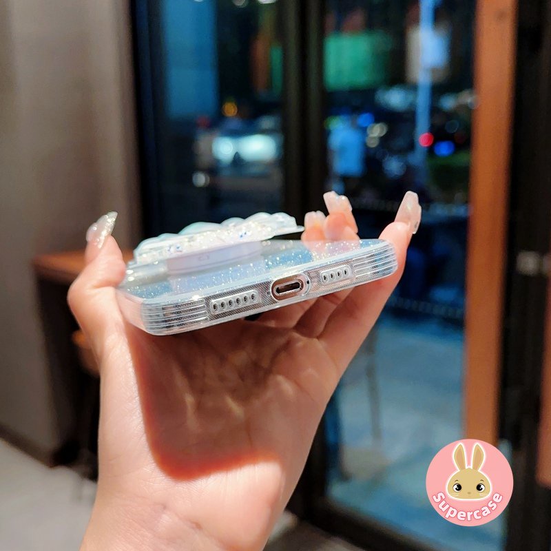 Ốp Điện Thoại Đính Kim Tuyến Có Giá Đỡ Cho OPPO Reno 6 5 4 Pro Pro + SE 2f 2Z