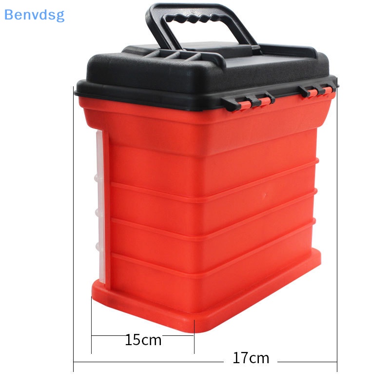 Hộp Đựng Mồi Câu Cá 4 Tầng Sức Chứa Lớn Độ Bền Cao