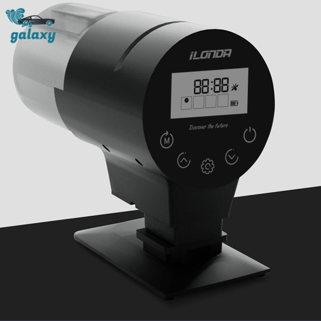 Galaxy Dụng Cụ Cho Cá Ăn Uống Màn Hình Kỹ Thuật Số Thông Minh Dung Tích Lớn