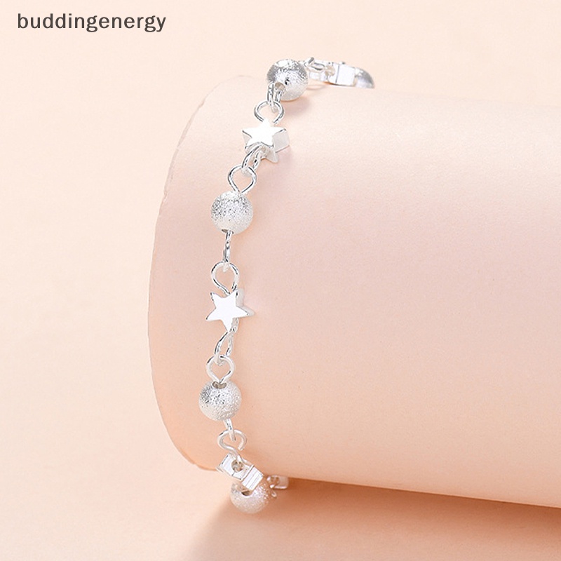 {BUDDI} Vòng Tay Chuỗi Hạt Tròn Đính Ngôi Sao Tươi Mới Thời Trang Hàn Quốc {buddingenergy}
