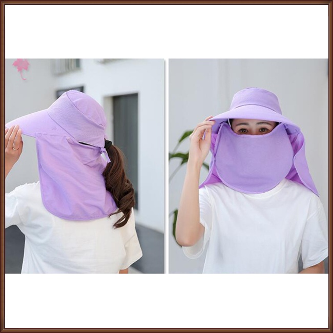 Mũ Rộng Vành Chống Tia UV Thiết Kế Đơn Giản Thời Trang Đi Biển Mùa Hè