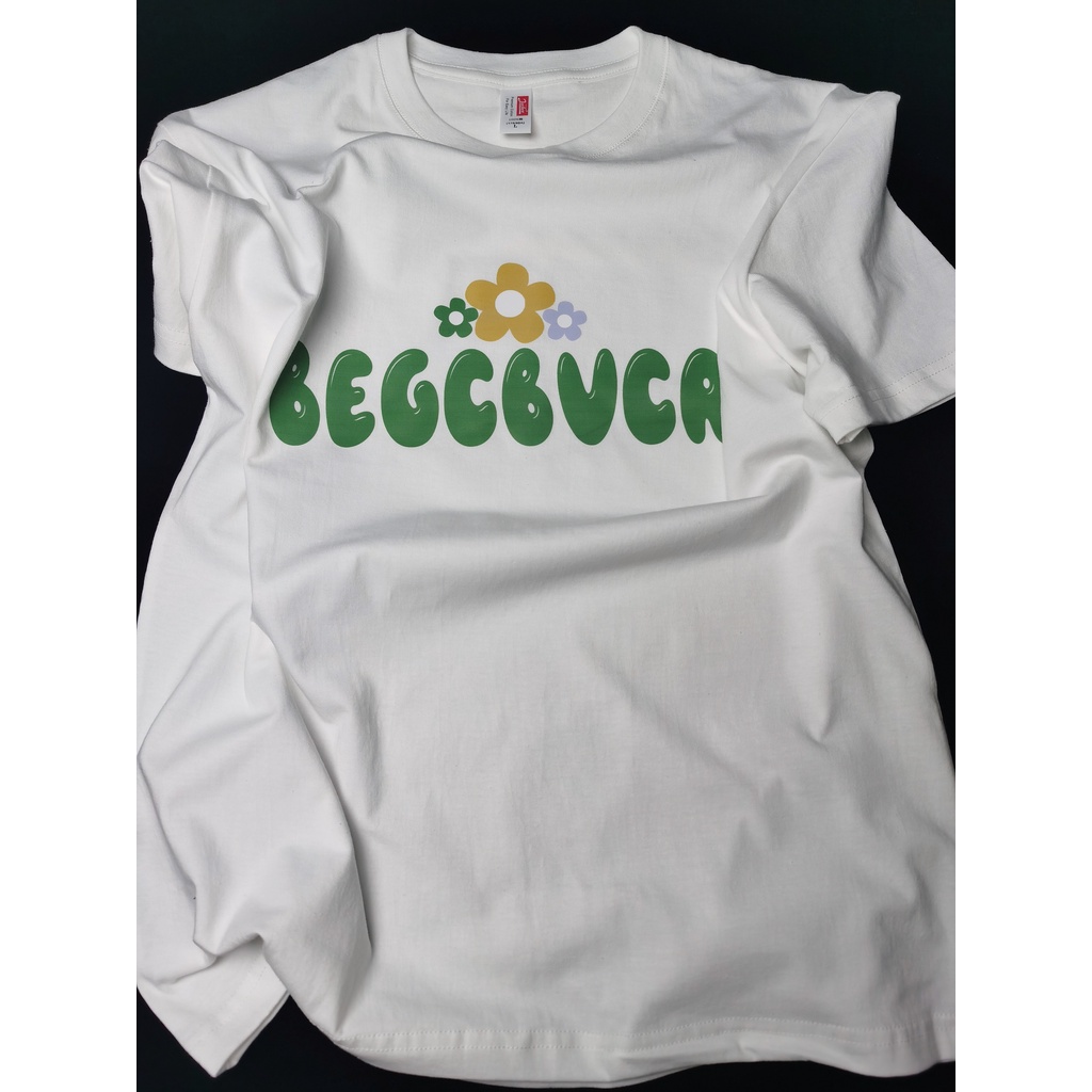 NRVP Áo Thun 100% Cotton Tay Ngắn In Hình Phong Cách Hàn Quốc Mới