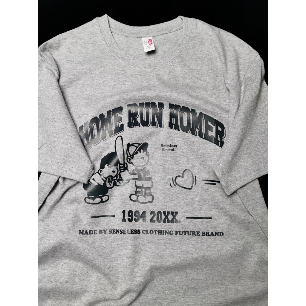 NRVP Áo Thun 100% Cotton Tay Ngắn In Hình Phong Cách Hàn Quốc Mới