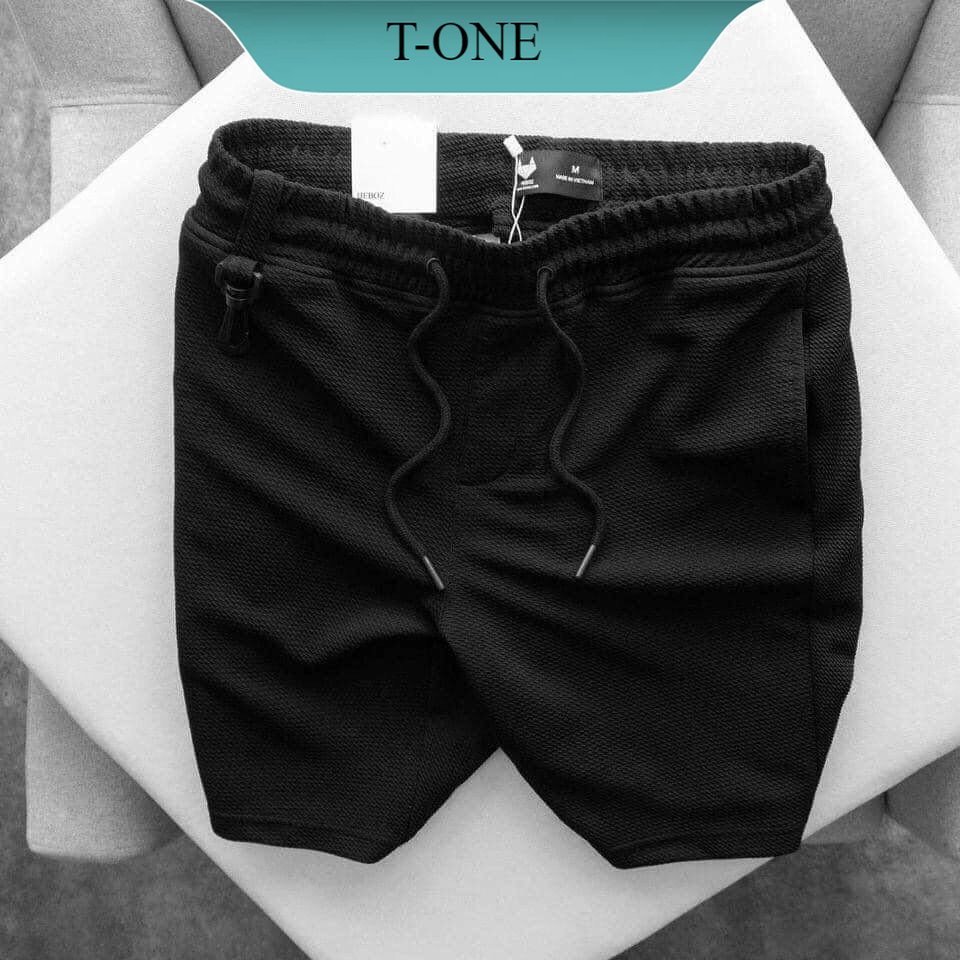 Quần Short T-One Fashion - Quần Short Nam Vải Xốp Ngô Thể Thao Nam Vải Xốp Thái Thun Mềm Mịn, Thấm Hút Mồ Môi Tốt
