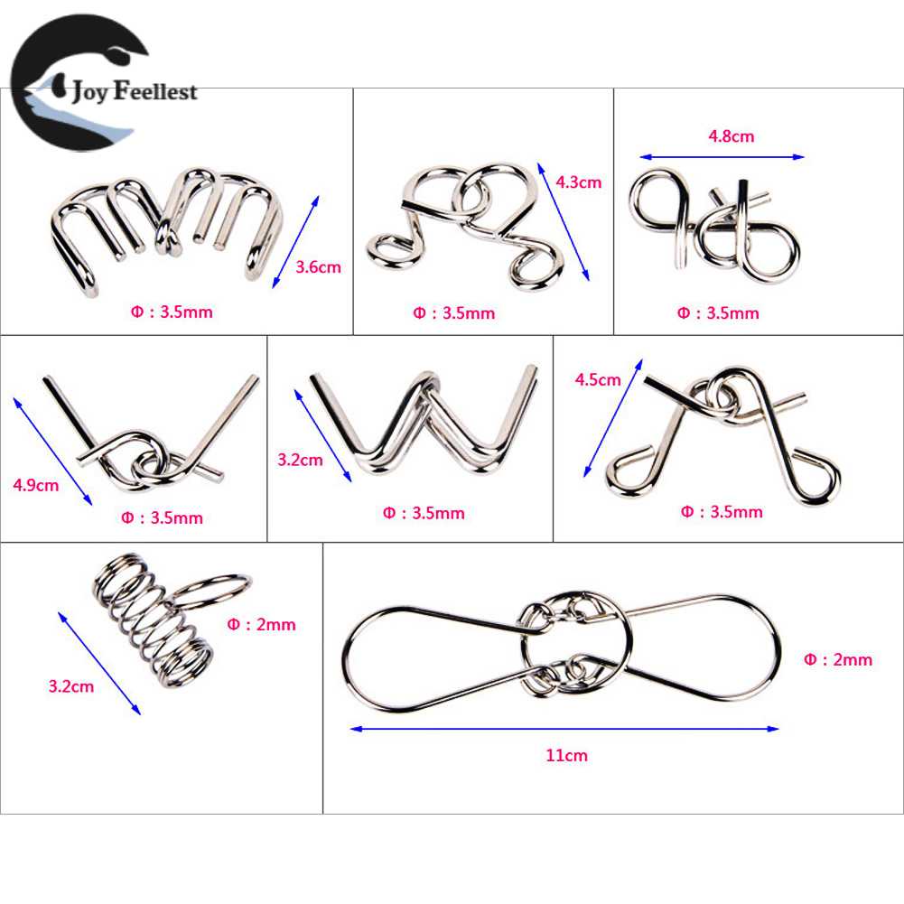 Set 8 Đồ Chơi Kích Thích Trí Não Cho Bé
