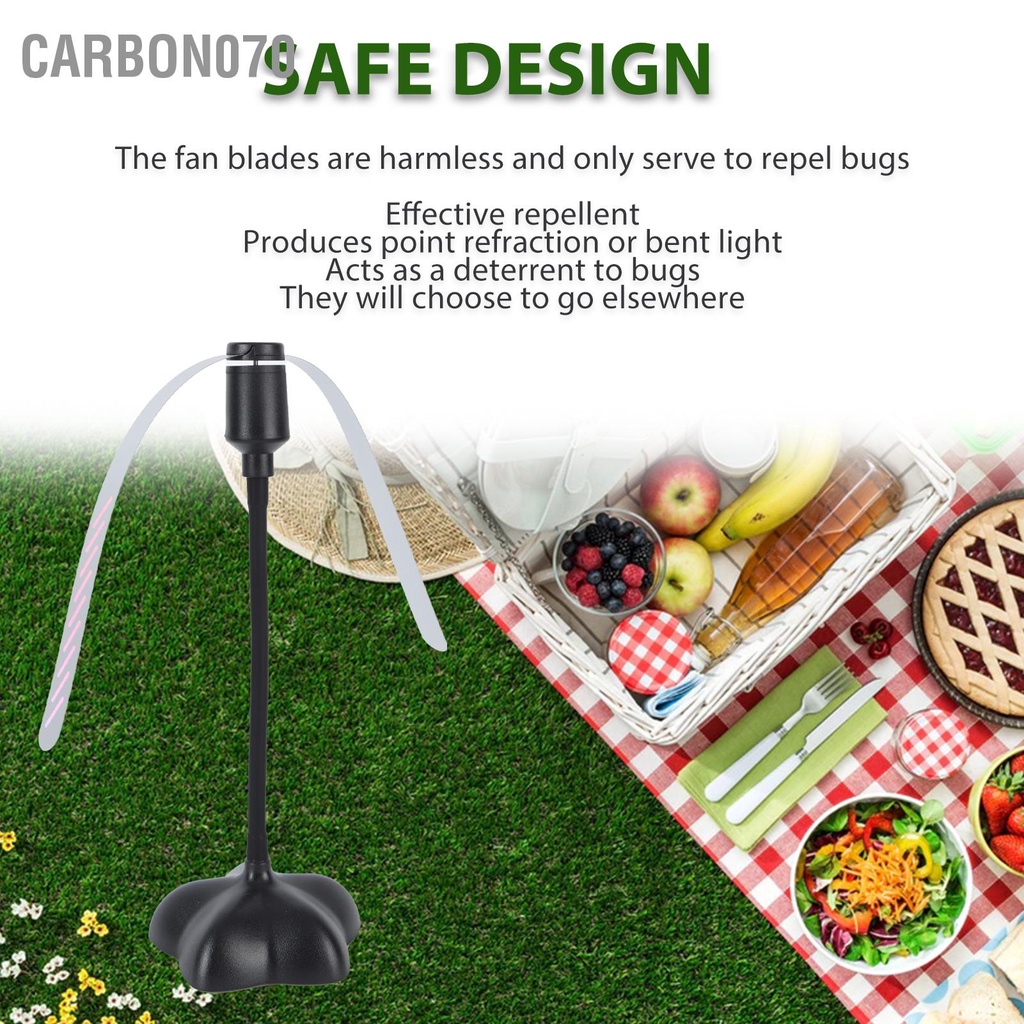 Carbon070 Quạt Đuổi Côn Trùng Đa Chức Năng Không Có Hóa Chất An Toàn Hiệu Quả Diệt Bọ Tự Động Di Cho Nhà Ngoài Trời