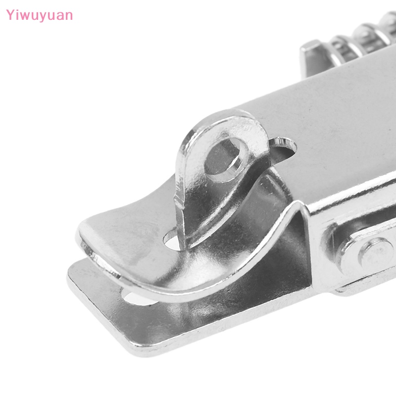 < Yiwuyuan > Chốt Khóa Hộp Công Cụ Va Li Tải Lò Xo Mạ Niken Mạ Sắt Mới