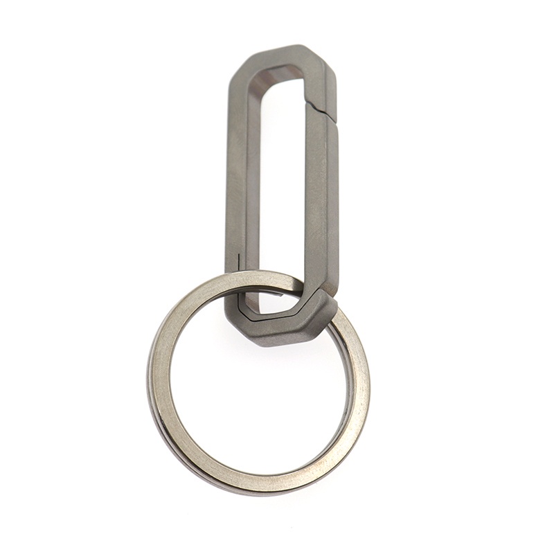 Móc Treo Chìa Khóa Bằng Hợp Kim Titan Tháo Lắp Nhanh