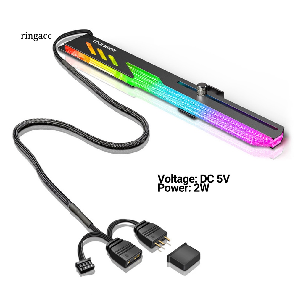 Giá Đỡ Card Đồ Họa RGA GT8 Tải Trọng Lớn 5V ARGB Đồng Bộ GPU Trang Trí Khung Gầm Máy Tính Để Bàn