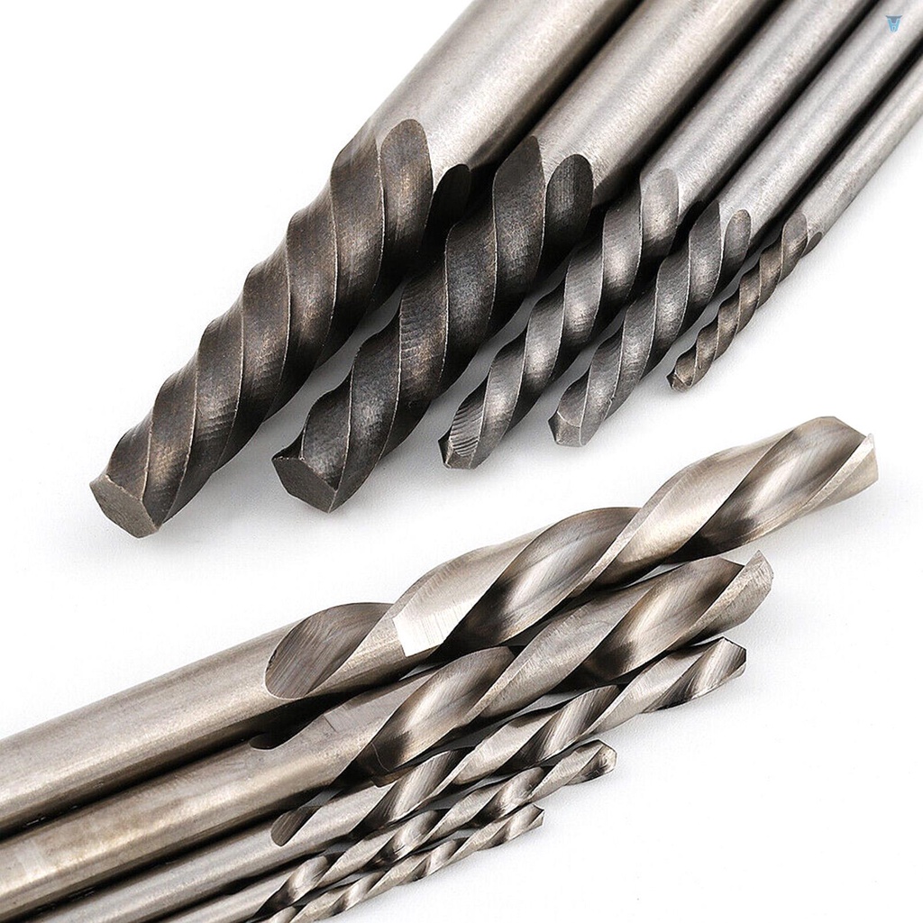 Bộ 10 Mũi Khoan Tháo Ốc Vít Bị Hỏng Kèm Hộp Đựng