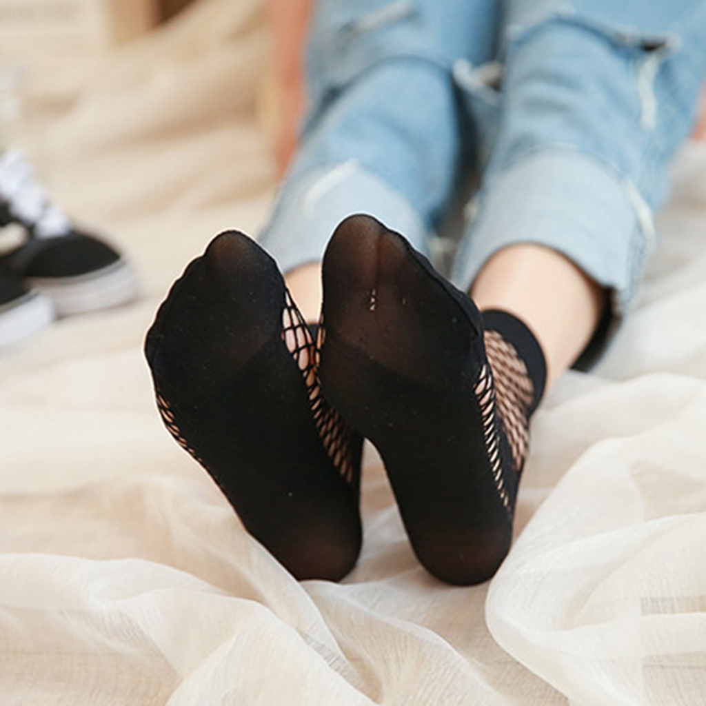 Đôi Vớ Lưới Rỗng Thoáng Khí Thoải Mái Chống Trượt Cho Nữ