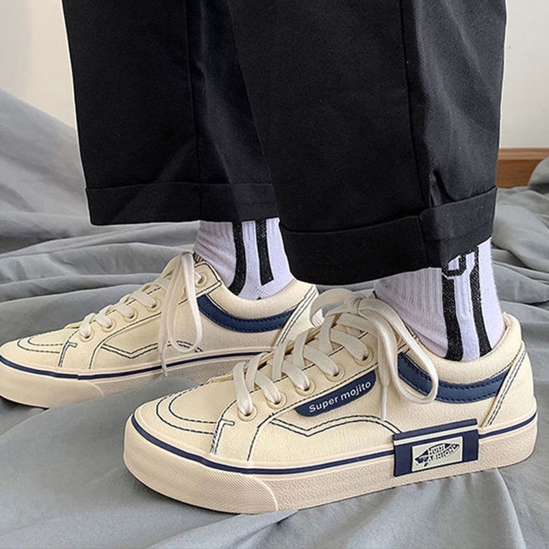 GUDETU Giày Thể Thao Nam Thời Trang Hàn Quốc Mới