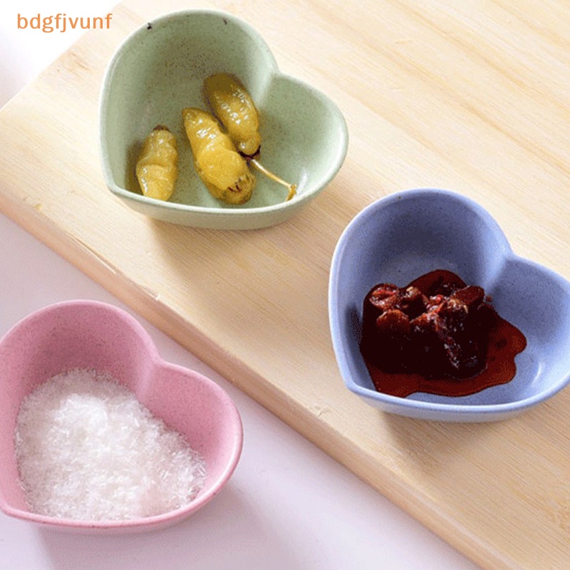 Bát Đựng Nước Chấm / Gia Vị Hình Trái Tim Bằng Lúa Mạch
