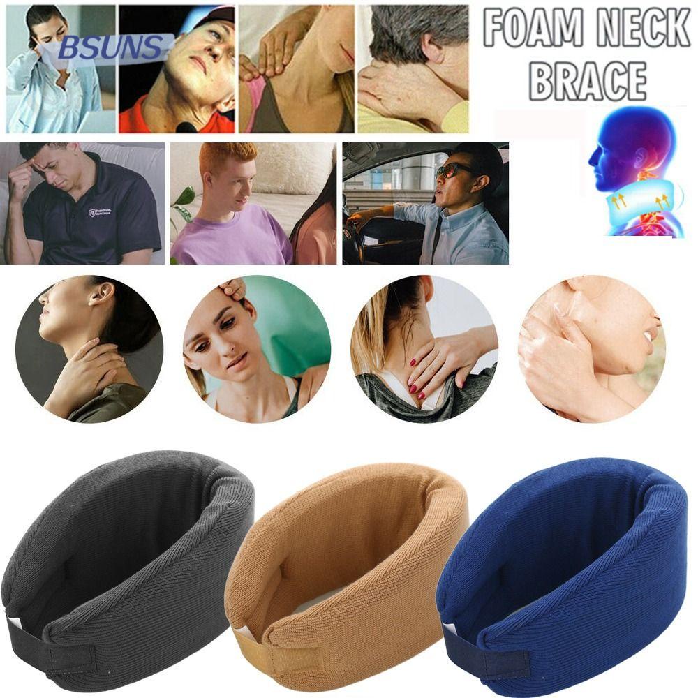 Đai Đeo Cổ Bằng Xốp Mềm Mại Hỗ Trợ Điều Chỉnh Tư Thế Cổ