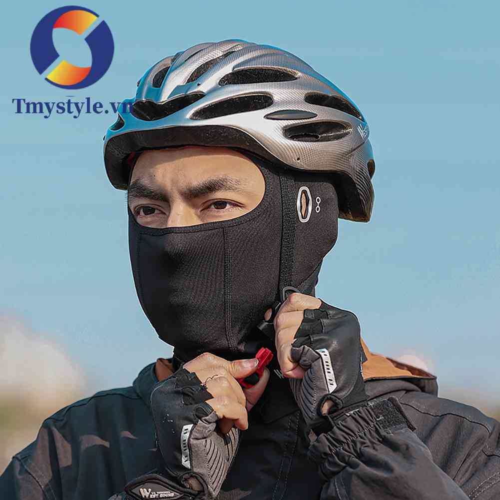 Mũ Chống Nắng Kèm Tấm Che Mặt Phong Cách BIKING Độc Đáo Tiện Dụng