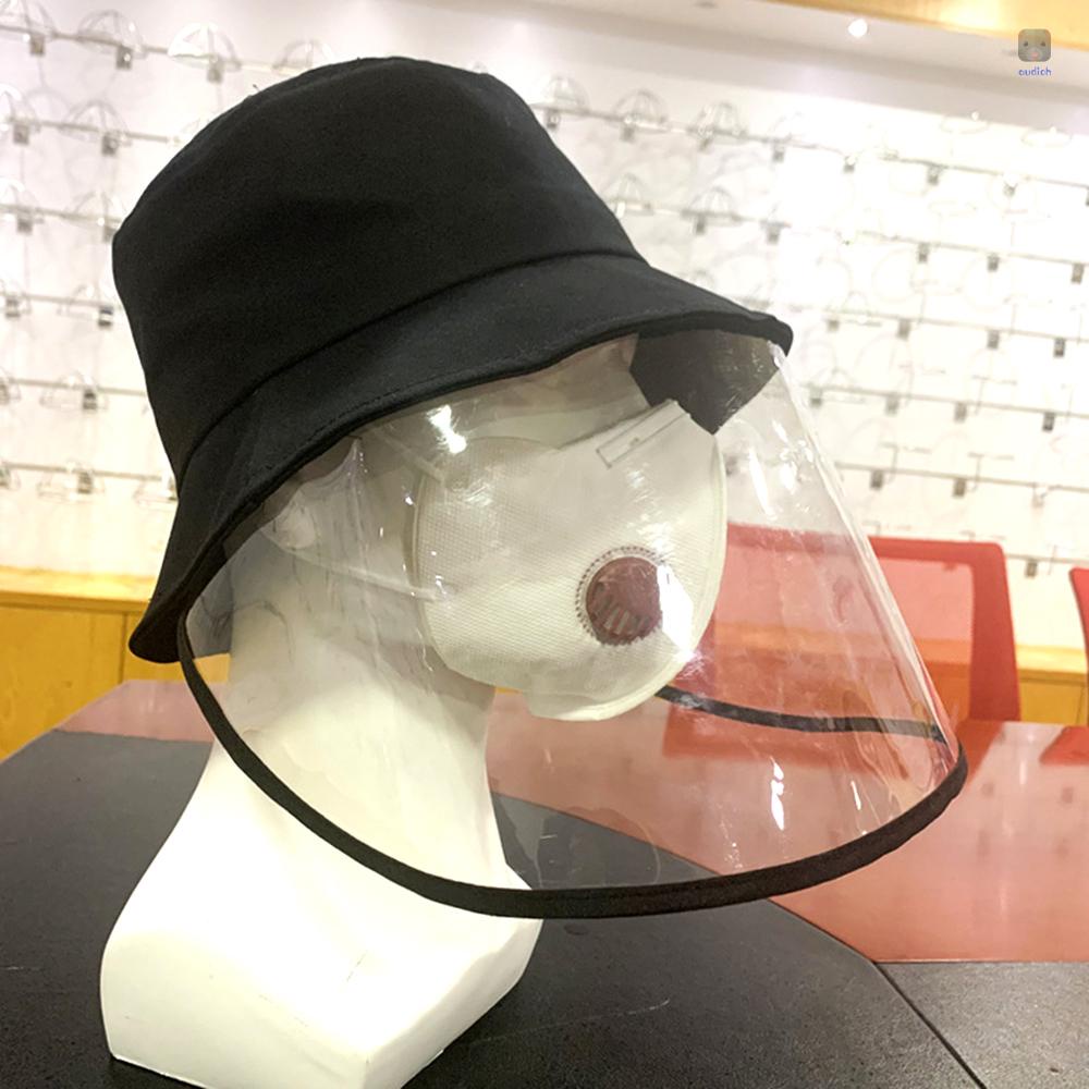 Mũ Bảo Vệ Mặt Toàn Diện Chống Giọt Bắn Có Thể Tháo Rời Cho Nam Nữ
