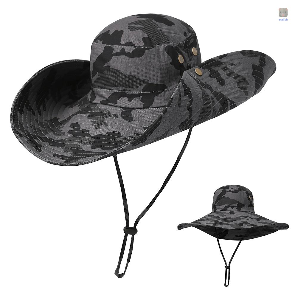 Mũ Tai Bèo Rộng Vành Thoáng Khí Họa Tiết Rằn Ri