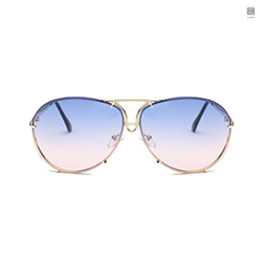 Kính Mát Gọng Kim Loại Chống Tia UV400 Thời Trang