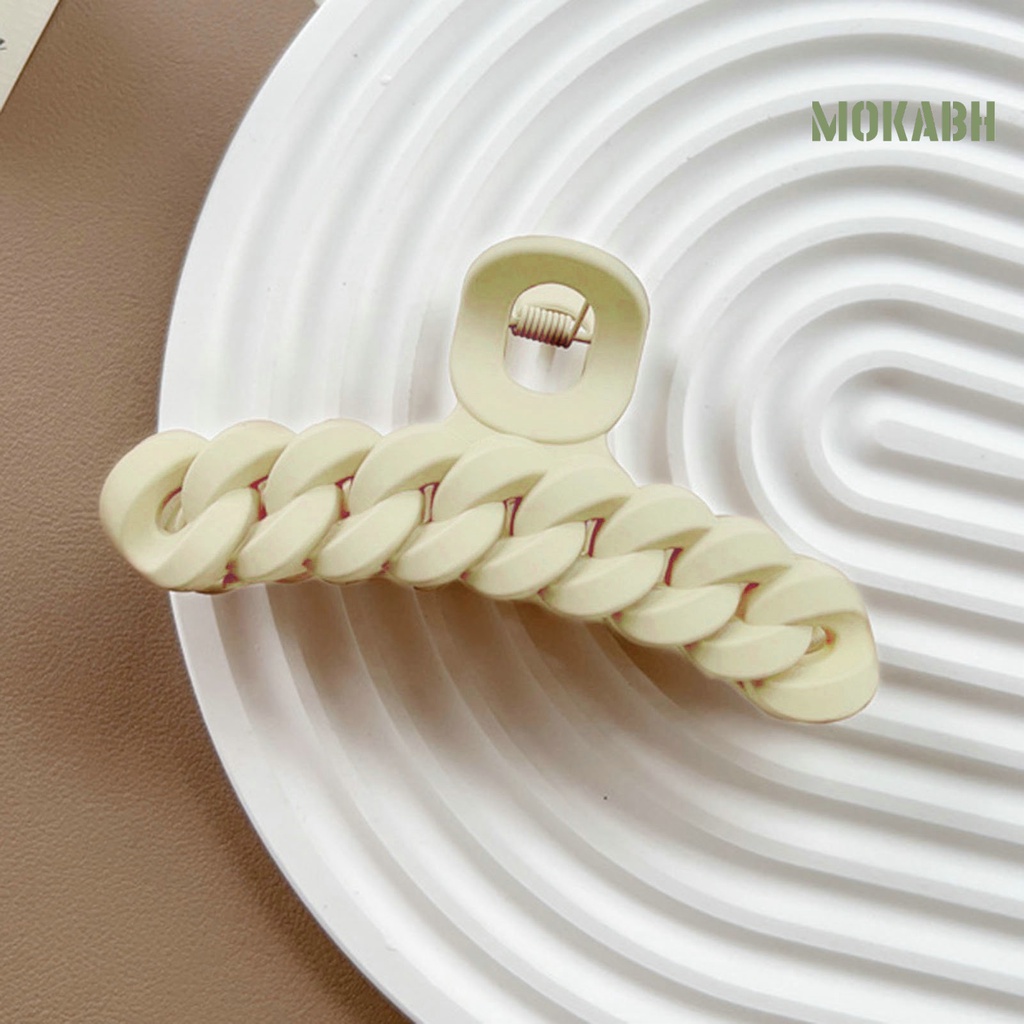 Kẹp Tóc Dạng Xoắn Co Giãn Tốt Chống Trượt Màu Sắc Xinh Xắn