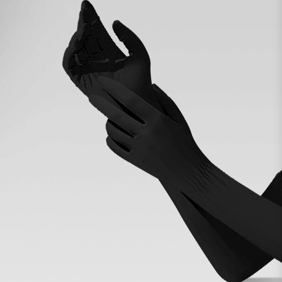 Găng Tay Chống Nắng Hai Trong Một Bằng Lụa Lạnh Mỏng Thoáng Khí Dành Cho Nam Nữ Chạy Bộ Câu Cá / Chạy Bộ Đường Dài Mù