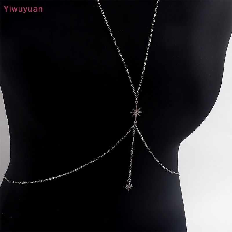 < Yiwuyuan > Mới Dây Xích Đeo Cơ Thể Dạng Chuỗi Quyến Rũ Đơn Giản Thời Trang Mùa Hè Dành Cho Nữ