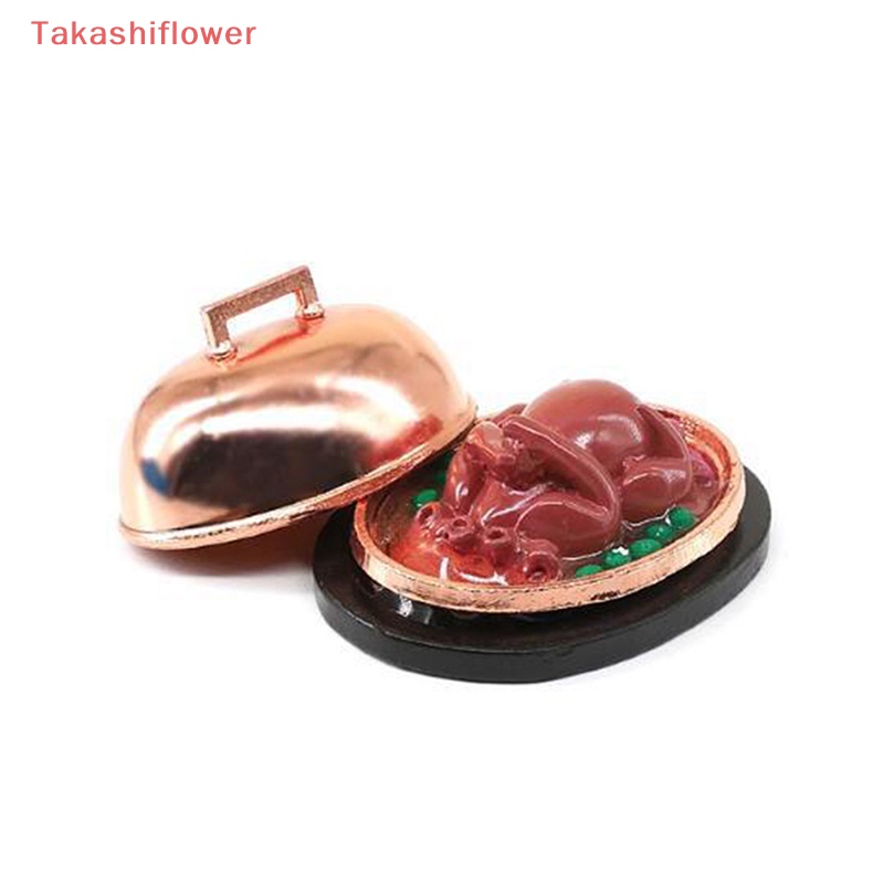 Mô Hình Đĩa Nướng Gà Tây Trang Trí Nhà Búp Bê Tỉ Lệ 1: 12