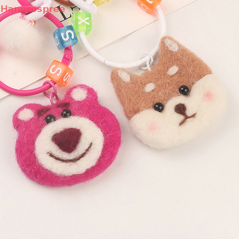 Hanprospree > Móc Khóa Gấu Bông Dâu Tây Hoạt Hình Phụ Kiện Túi Xách well