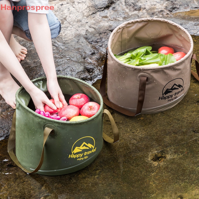 Xô Đựng Nước Đa Năng Có Thể Gấp Gọn Tiện Dụng Mang Theo Du Lịch Cắm Trại