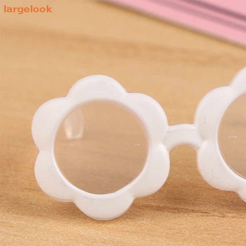 Kính Mát Gọng Nhựa Trong Suốt Cho Búp Bê Tỉ Lệ 1 / 6