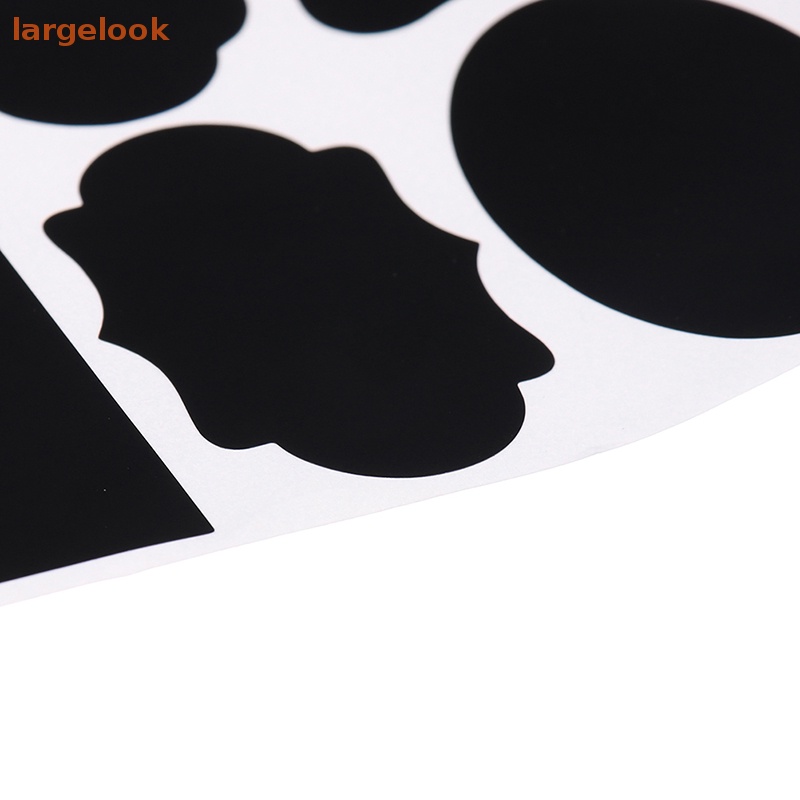 Cuộn 250 Nhãn Dán Chống Thấm Nước Hình Bảng Đen Tiện Dụng Cho Nhà Bếp