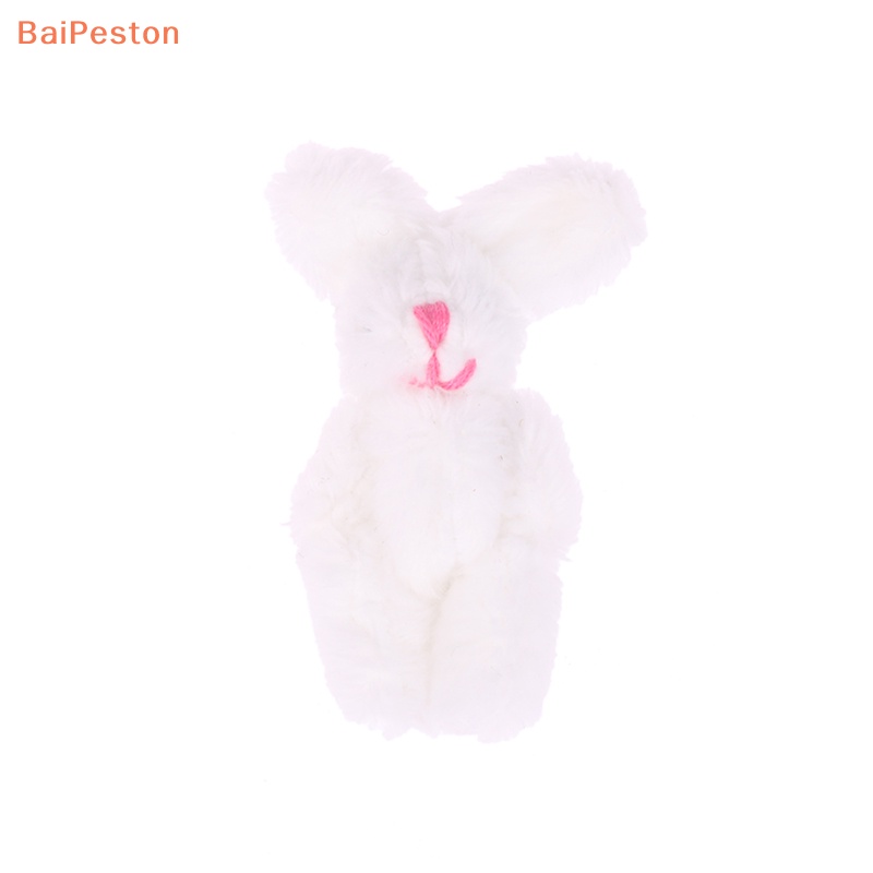 Thỏ Nhồi Bông 5.5CM Mềm Mại Trang Trí Ba Lô / Móc Khóa Dễ Thương