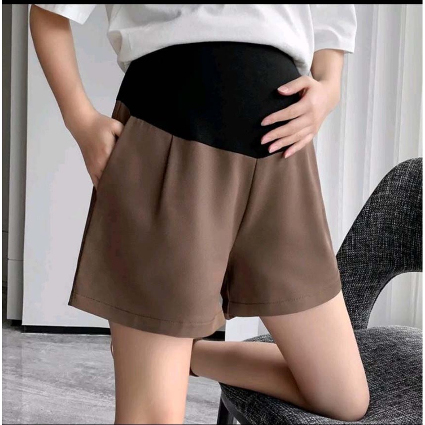 Quần bầu QB377 Quần bầu sooc chất ruby mềm mát Quần bầu công sở legging lửng mặc váy mặc trong váy ống rộng TIRA