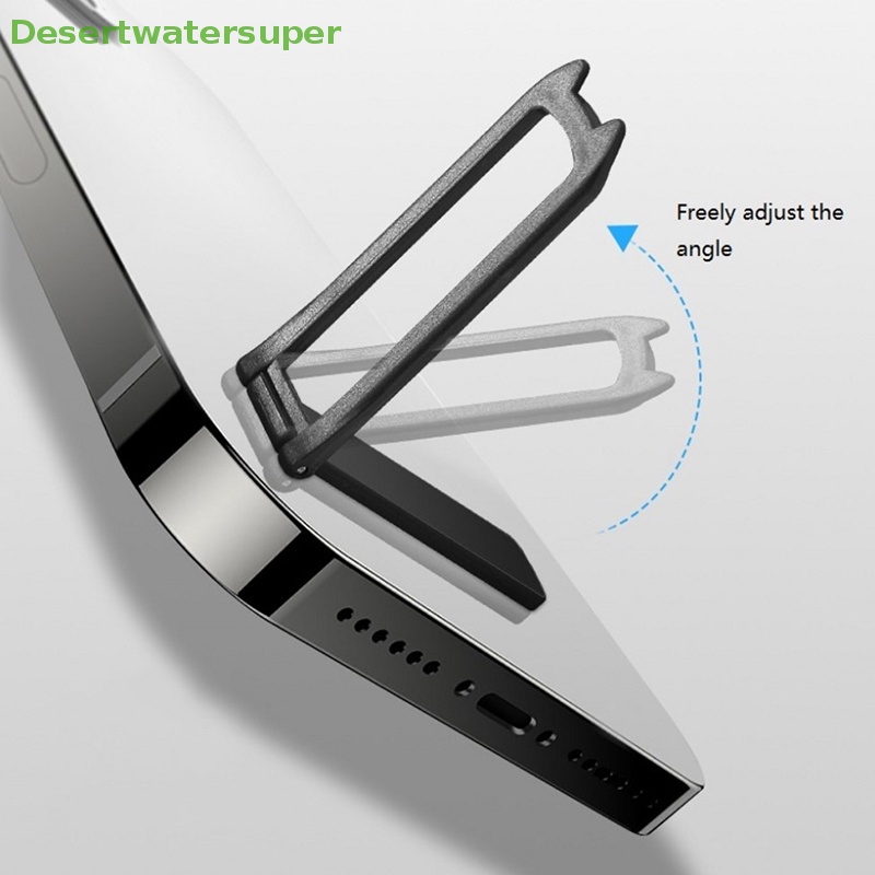1 Giá Đỡ Điện Thoại / Máy Tính Bảng Để Bàn Thiết Kế Nhỏ Gọn